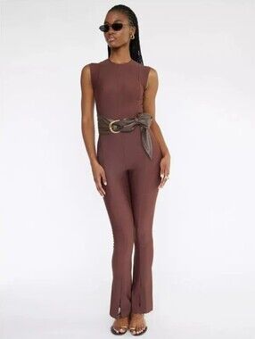 Mott50 Bonito Catsuit Expresso Brown Size Medium New With Tags